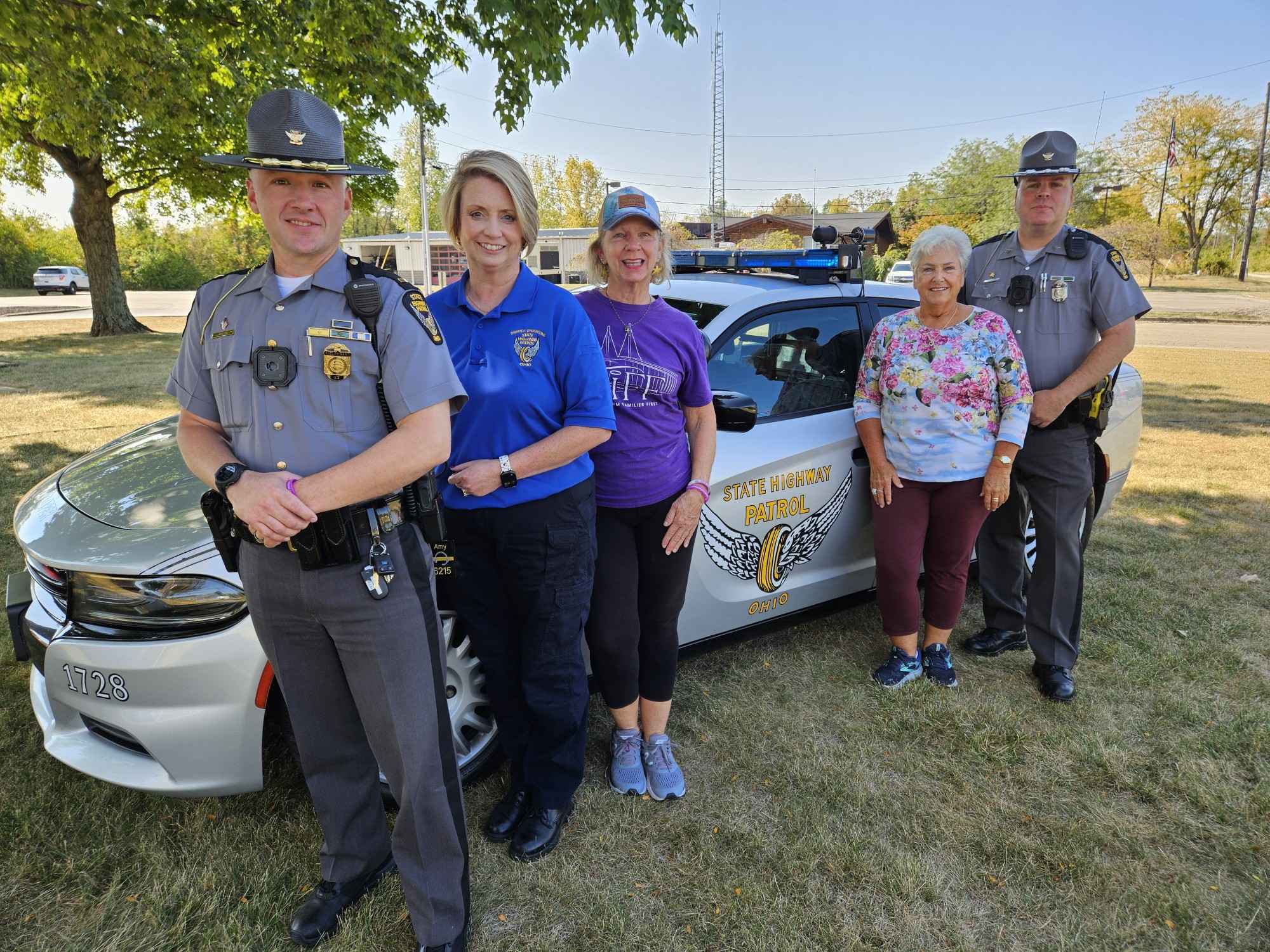 Christine with Cincinatti Sheriff